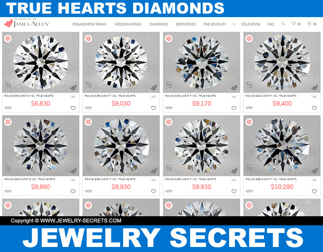 Killer True Hearts And Arrows Diamonds