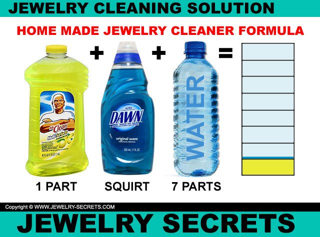 The Best Jewelry Cleaner Solution Formula