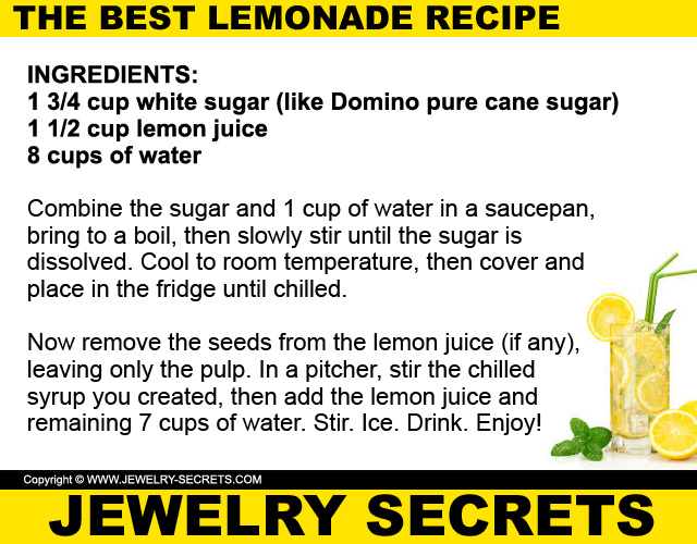 The Best Lemonade Drink Recipe