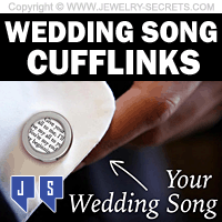 Wedding Song Cufflinks