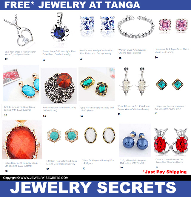 Free Jewelry Just Pay Shipping