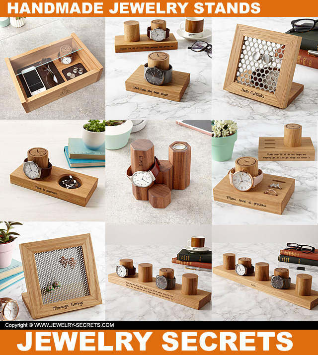Handmade Jewelry Watch Stands Handmade Jewelry Watch Stands