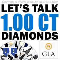 Lets Talk About 1 Carat Diamonds