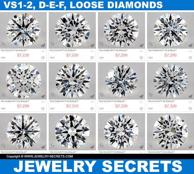 Loose Certified 1 Carat Diamonds