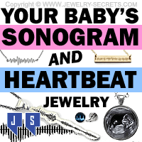 Your Babys Custom Sonogram And Heartbeat Jewelry