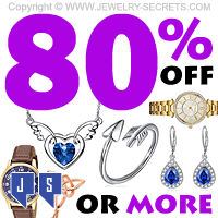 80 Percent Off Jewelry Or More