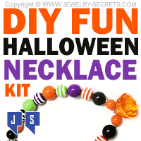 DIY Fun Halloween Necklace Kit