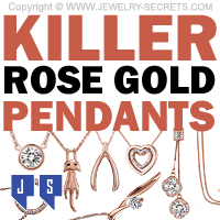 Killer Awesome Best Rose Gold Pendants