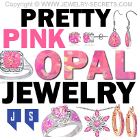 Pretty Pink Opal Jewelry