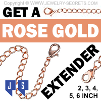 Rose Gold Chain Extenders