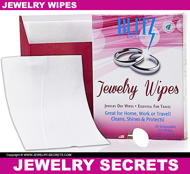 Blitz Jewelry Dry Wipes