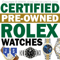 Great Deals on Certified Pre-Owned Rolex Watches