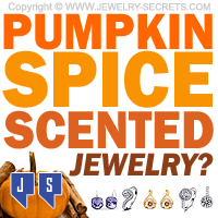 Pumpkin Spice Scented Jewelry