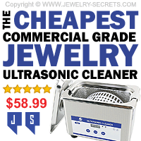 The Cheapest Commercial Grade Proffesional Jewelry Ultrasonic Cleaner