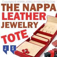The Nappa Leather Jewelry Tote