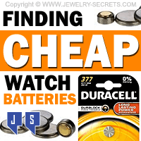 Where To Find Cheap Watch Batteries