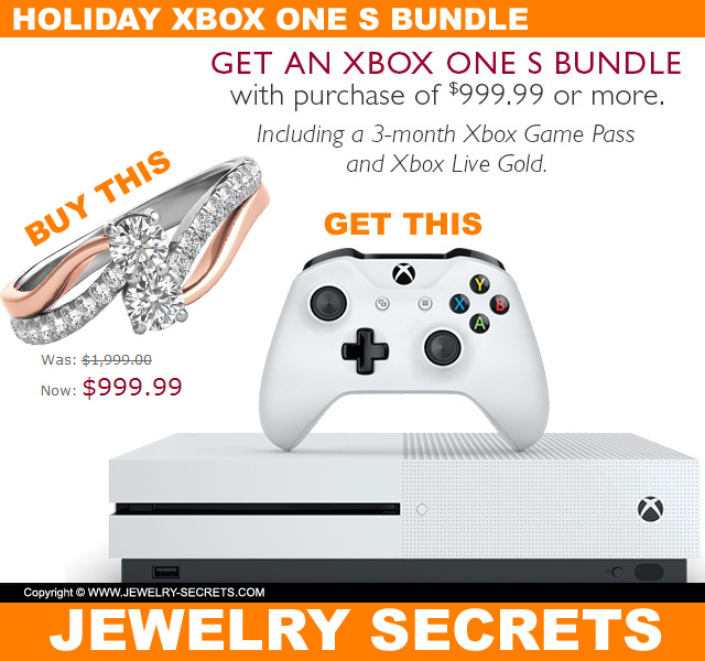 Xbox One S Jewelry Holiday Special Package Deal
