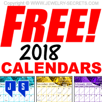 Free 2018 Calendars Downloadable Printable PDFs