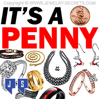 Jewelry Thats One Penny One Cent Cheap Christmas Gifts