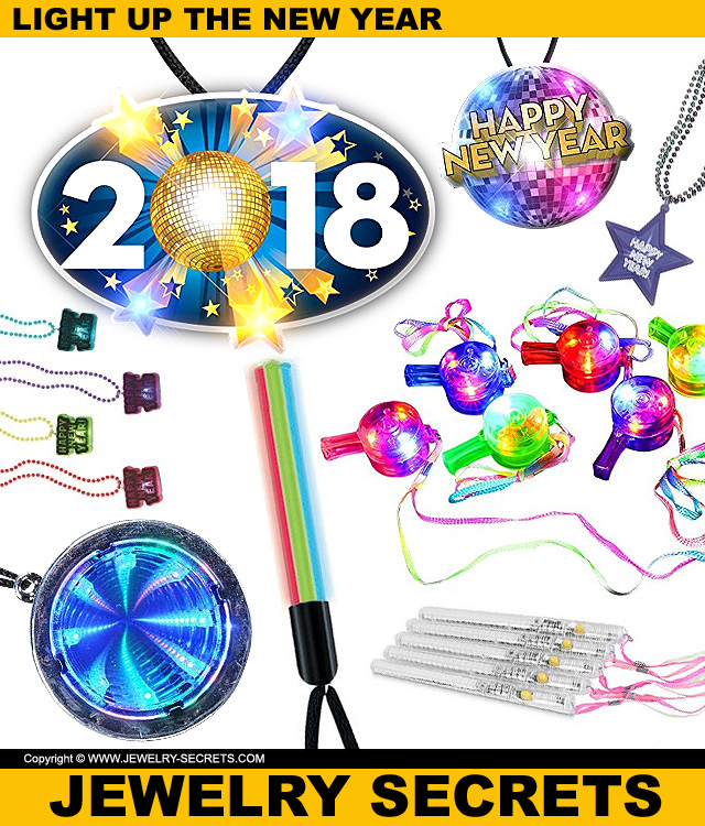 Light Up The New Year With Light Up 2018 Necklaces