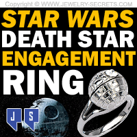 Star Wars Death Star Engagement Ring