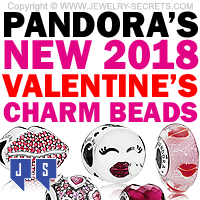 Pandoras New Valentines Day 2018 Charm Beads
