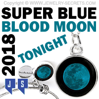 Super Blue Blood Moon 2018 Jewelry Pendant Bangle Bracelet