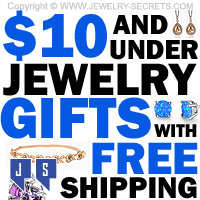 Ten Dollar Or Less Jewelry Gifts With Free Shipping
