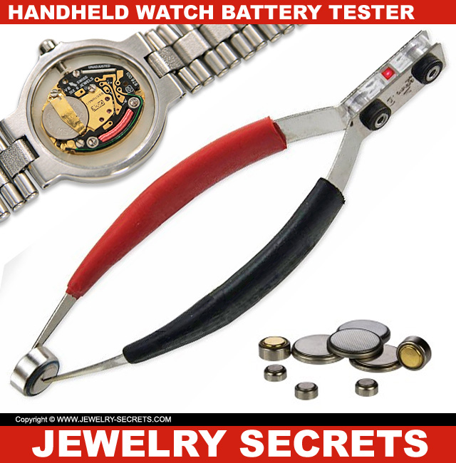 The Handheld Wrist Watch Quartz Battery Tester