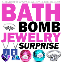 Fun Bath Bomb Hidden Jewelry Surprise Gift