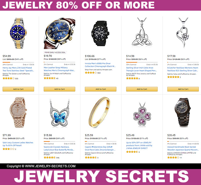 Hot Jewelry Deals Big Savings February 17 2018