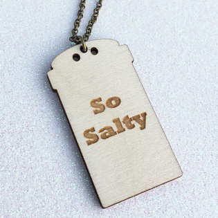 So Salty Pendant Necklace