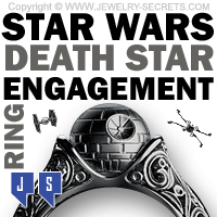 The Star Wars Death Star Engagement Ring