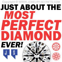 Just About The Most Perfect Diamond Ever IF F Excellent Cut Brilliant