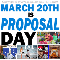 March 20th 2018 is Marriage Proposal Day