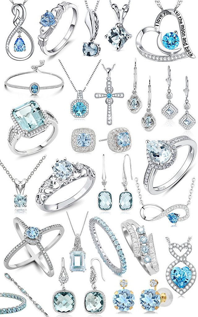 Say Happy Birthday March With Aquamarine Jewelry