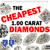 The Cheapest 1 Carat Loose Certified Diamonds