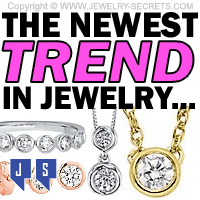 The Newest Trend In Jewelry Is Bezels