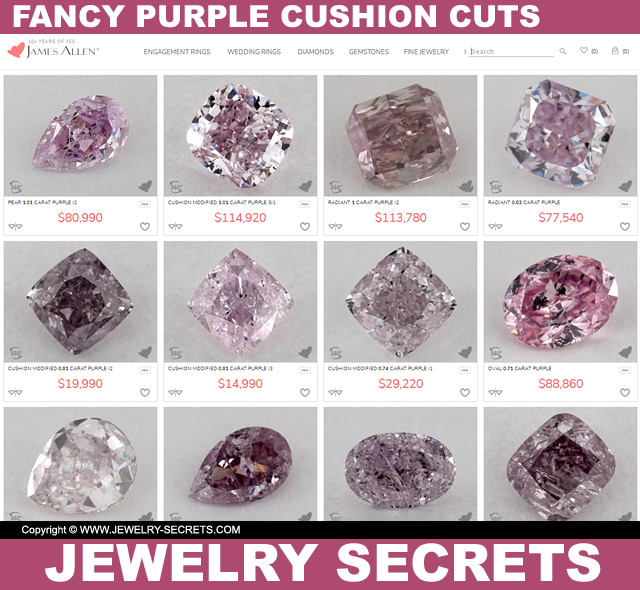 Fancy Purple Diamonds