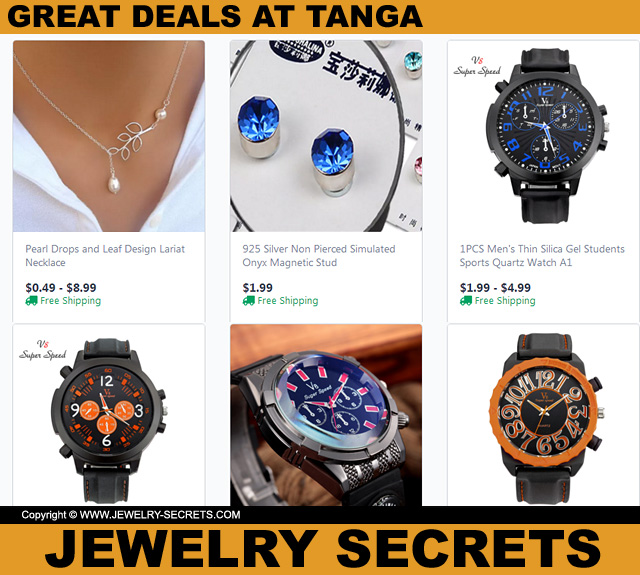 Tangas Jewelry Deals with Free Shipping