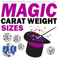 Magic Diamond Carat Weight Sizes