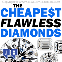 The Cheapest Flawless Diamonds