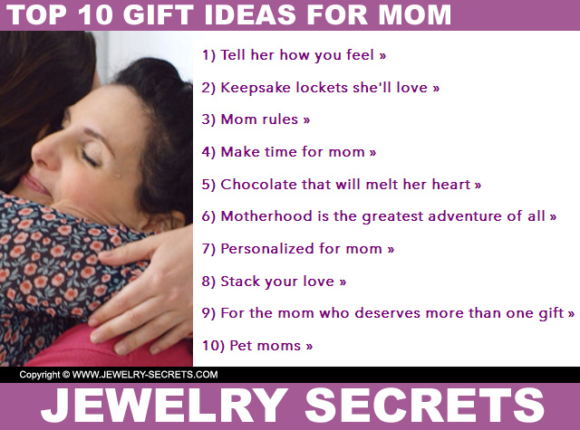 Top 10 gift ideas for mom