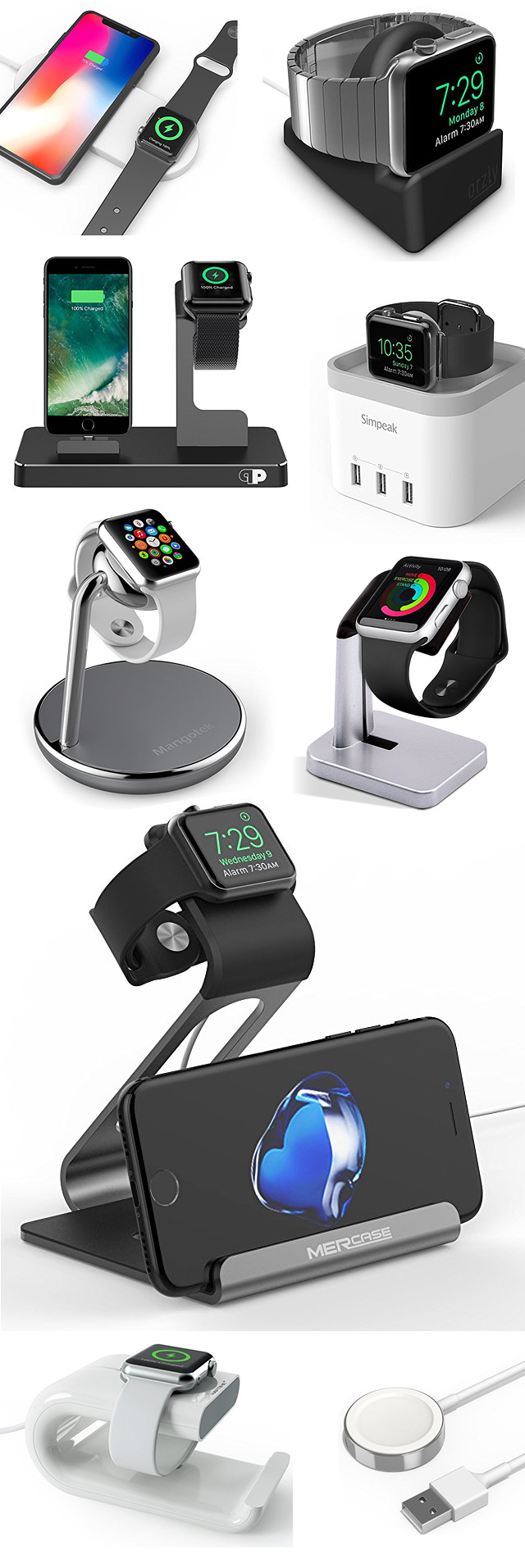 Apple iWatch Charging Dock Stations Apple iWatch Charging Dock Stations