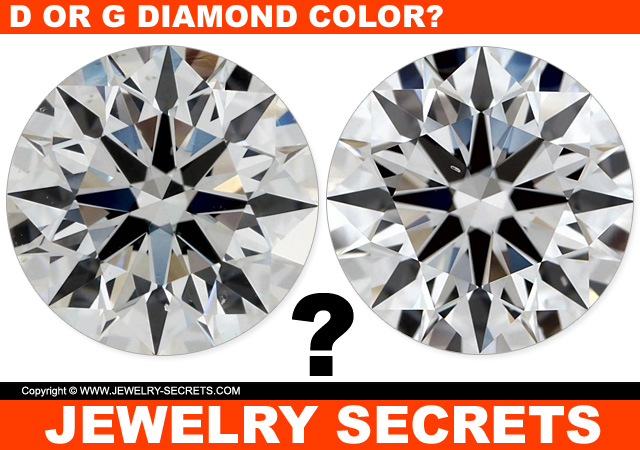 Can You Tell The Difference Between D Color and G Color Diamonds