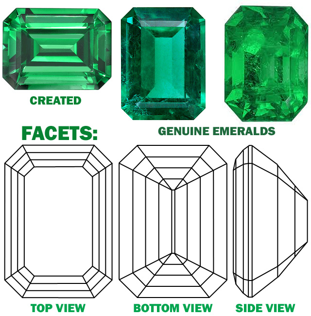 Emerald Cut Emeralds