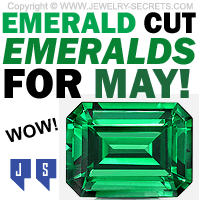 Emerald Cut Emerald Gemstones