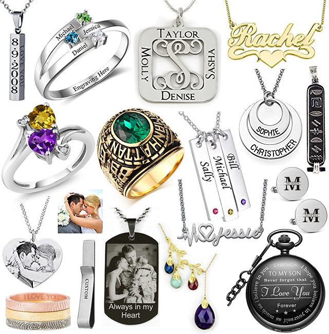 Personalized Custom Design Jewelry Personalized Custom Design Jewelry
