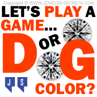 D Color or G Color Diamond Game