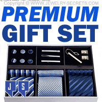 Mens Premium Tie Gift Set